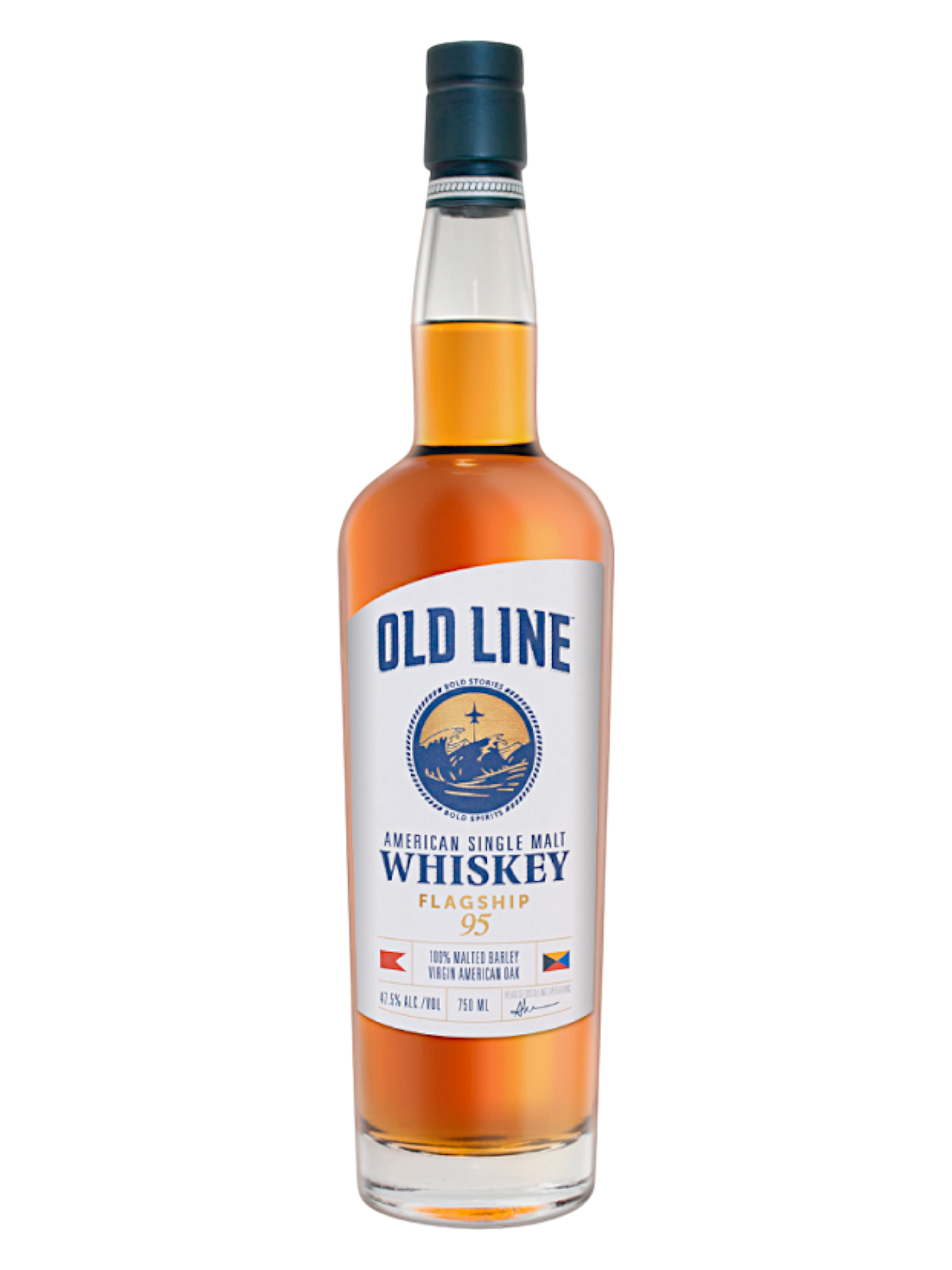 Old Line American Single Malt Whiskey Flagshipのボトル画像