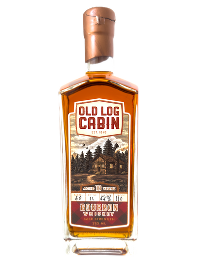 Old Log Cabin Bourbon Whiskey 10-Year