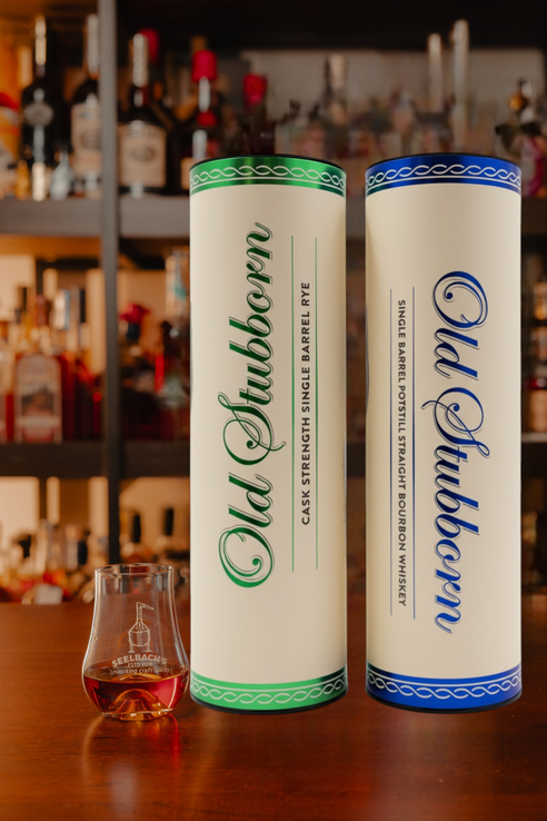 Rising Tide Spirits Old Stubborn Single Barrel Potstill Straight Rye Whiskey Batch 1