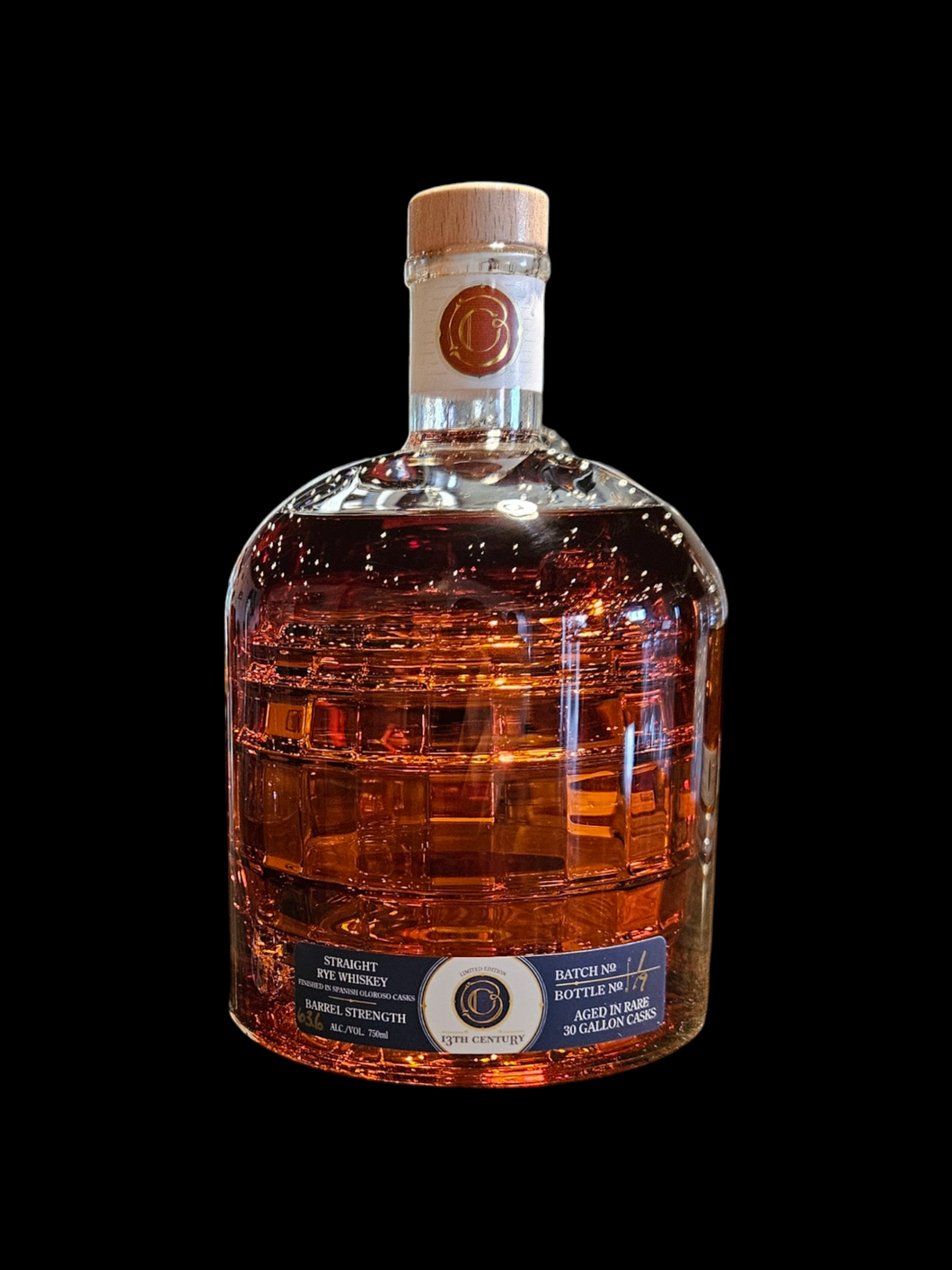 13th Century Oloroso Finish Rye Whiskey