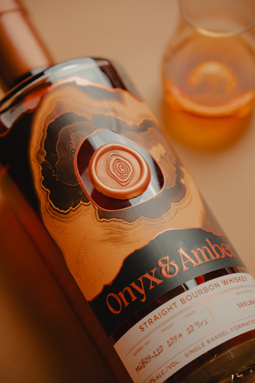 Onyx & Amber 10 Year Single Barrel Bourbon #MGB03-110 103.4 proof