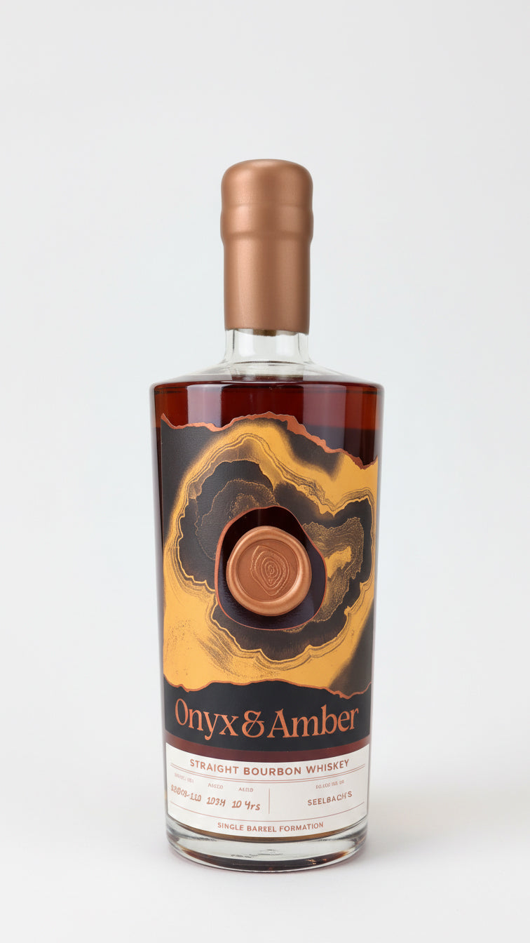 Onyx & Amber 10 Year Single Barrel Bourbon #MGB03-110 103.4 proof