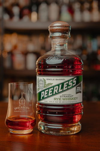 Peerless Distilling Single Barrel Rye Whiskey 111.1 proof - Selected by Seelbach's