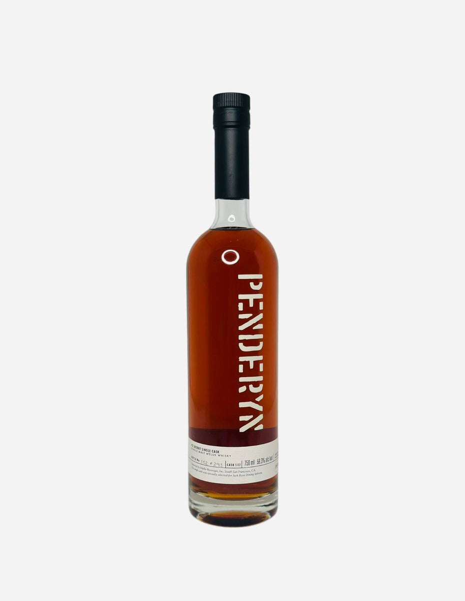 Penderyn Single Malt Welsh Whisky PX Sherry Single Cask 118.6 proof