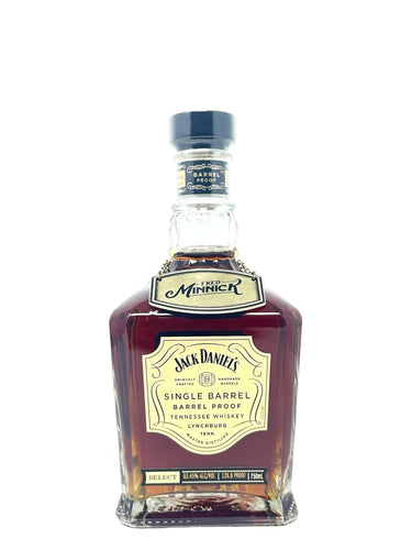 Jack Daniel's Single Barrel Proof Tennessee Whiskey 126.9 proof -  Selected by Fred Minnick (No Neck Tag)