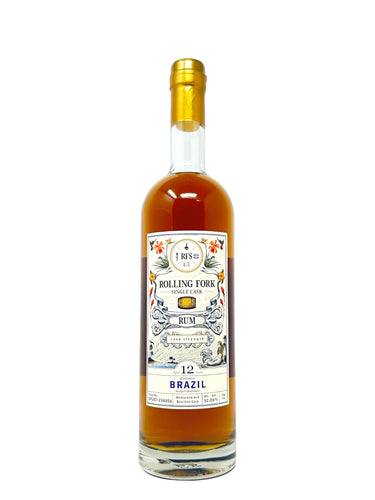 Rolling Fork Spirits 12-Year Brazil Rum Finished in Amburana & Bourbon 52.06% #EP2011-234056 - Selected by Seelbach's