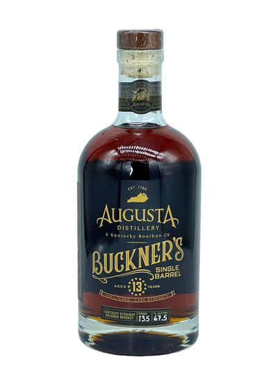 Augusta KY Distillery Buckner's Single Barrel Bourbon #B101 135 proof