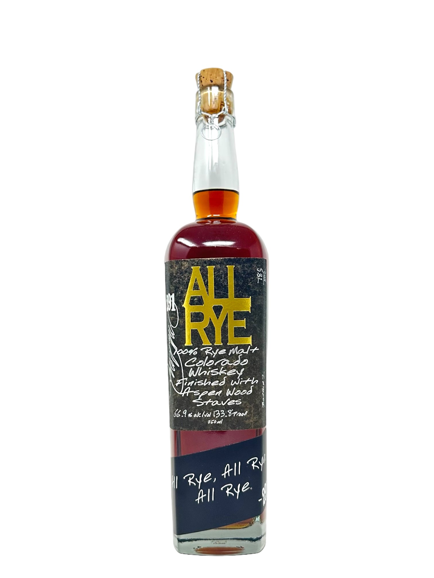 291 All Rye Colorado Whiskey Batch 002 All Rye, All Rye, All Rye ...