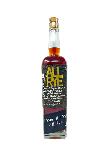 291 All Rye Colorado Whiskey Batch 002 All Rye, All Rye, All Rye