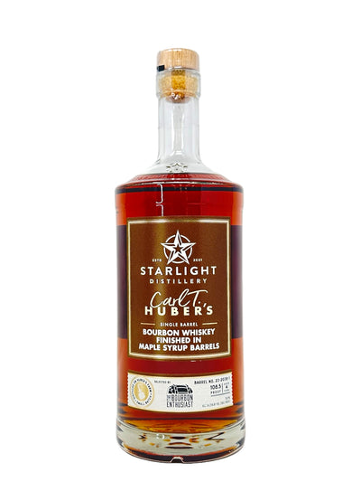 Starlight Distillery Maple Finished Bourbon Barrel#23-2038-1 108.5 proof - Selected by Bourbon Enthusiast