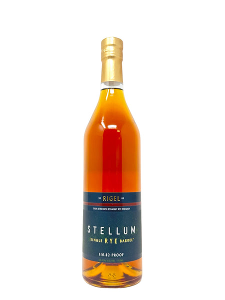 Stellum Single Barrel Rye Rigel H8 116.82 proof - Selected by Fred Minnick