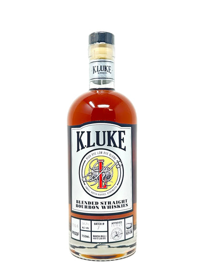 K.LUKE Small Batch Barrel Strength Bourbon Batch 7 116.4 proof