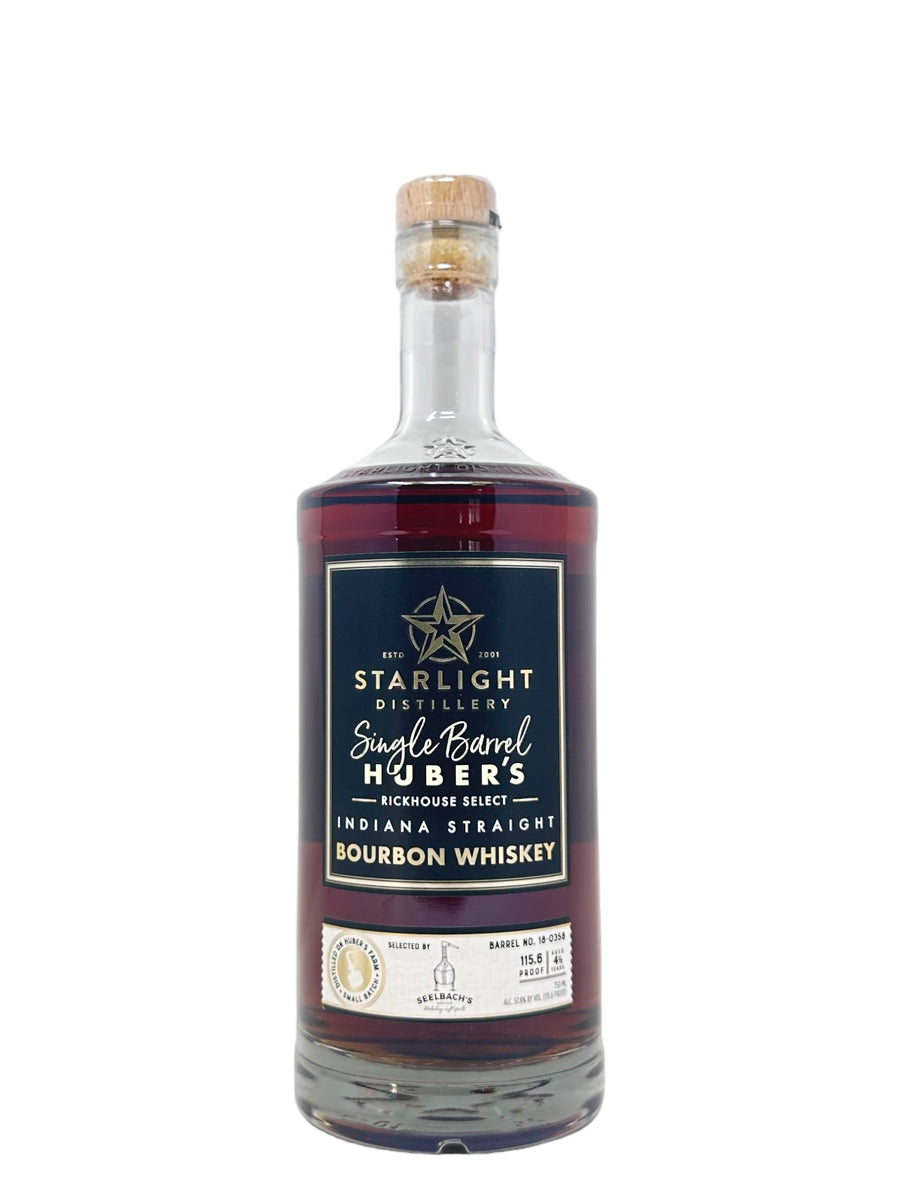 Starlight Distillery Single Barrel Bourbon Whiskeyのボトル画像
