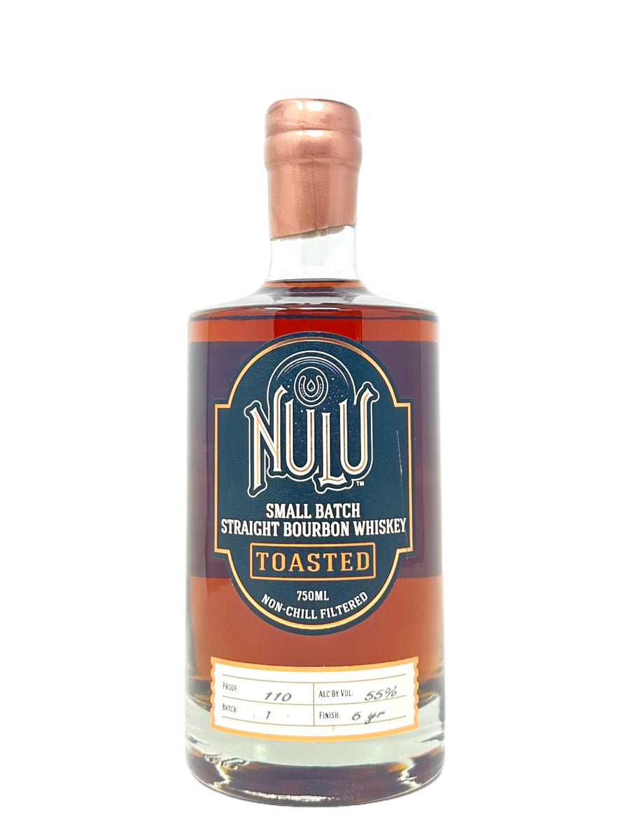 Nulu Toasted Single Barrel Straight Bourbonのボトル画像
