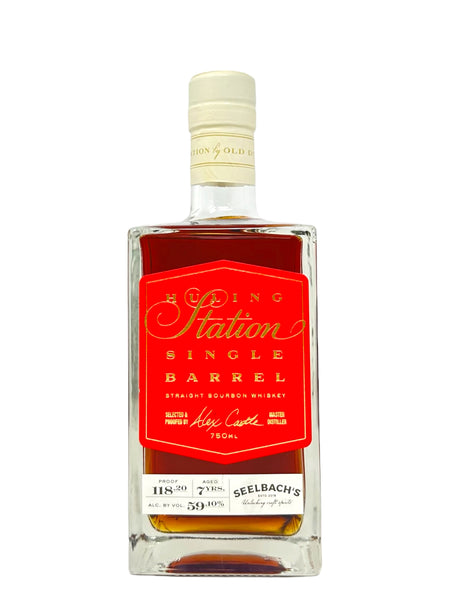 Old Dominick Huling Station Single Barrel Bourbon #1594 118.20 proof - Selected by Seelbach's