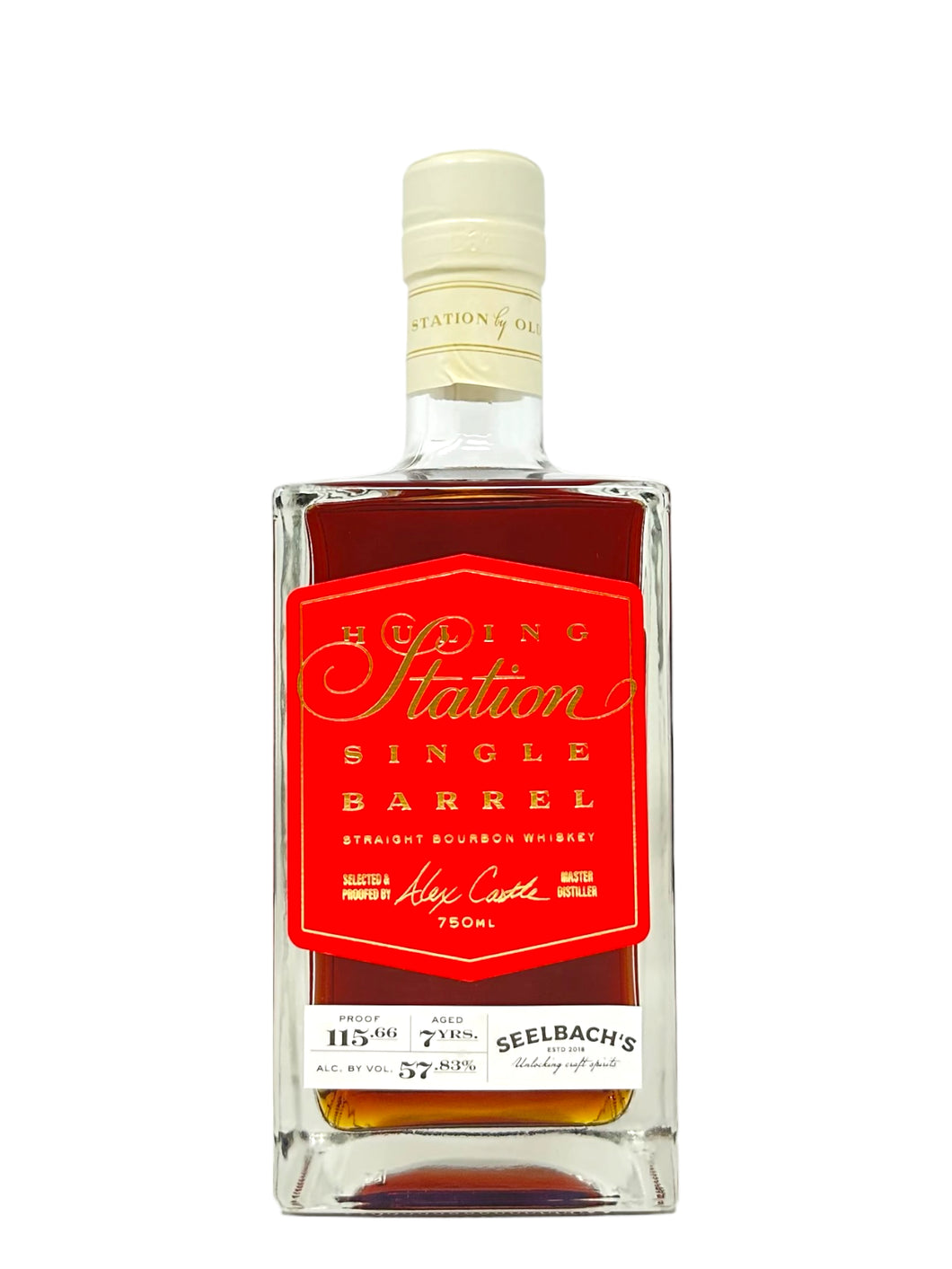 Old Dominick Huling Station Single Barrel Bourbon #1590 115.66 proof - Selected by Seelbach's