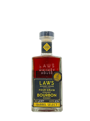 Laws Whiskey House Single Barrel Cask Strength Bourbon #2197 Selected by Seelbach's