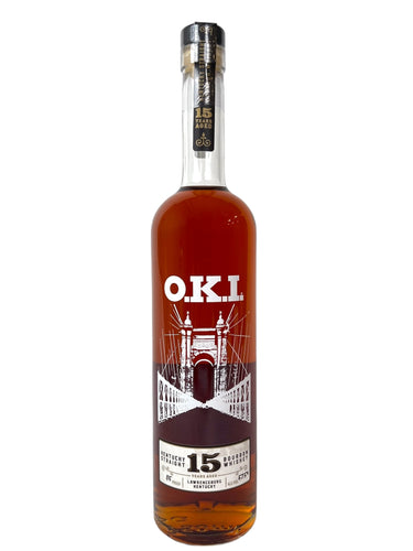 O.K.I. 15 Year Kentucky Straight Bourbon Whiskey