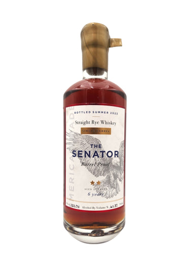 The Senator 6-Year Single Barrel 122.64 proof - Raleigh Bourbon Select Barrel Pick