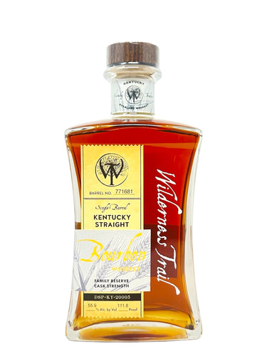 Wilderness Trail Single Barrel Kentucky Wheated Bourbon 111.8 proof #771681 - Selected by Seelbach's