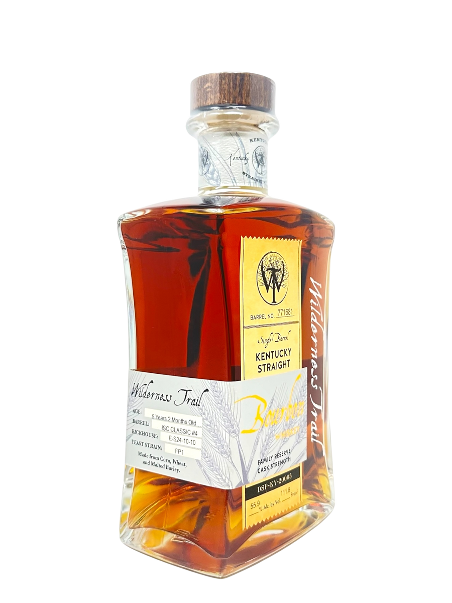 Wilderness Trail Single Barrel Kentucky Wheated Bourbon 111.8 proof #771681 - Selected by Seelbach's