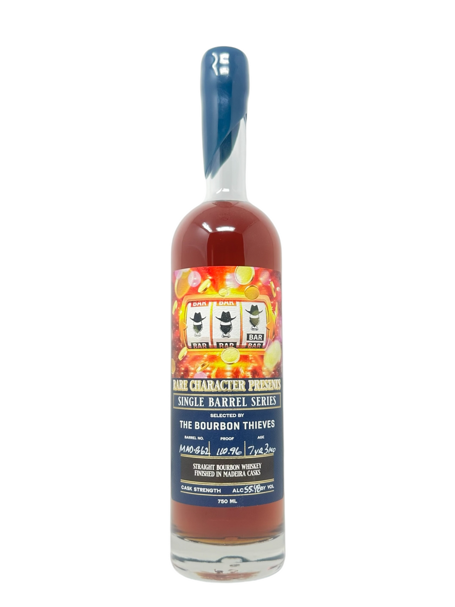 Rare Character Single Barre Bourbon Finished in Madeira Casks Barrel# MAD-B-62 110.96 proof- Selected by Bourbon Thieves