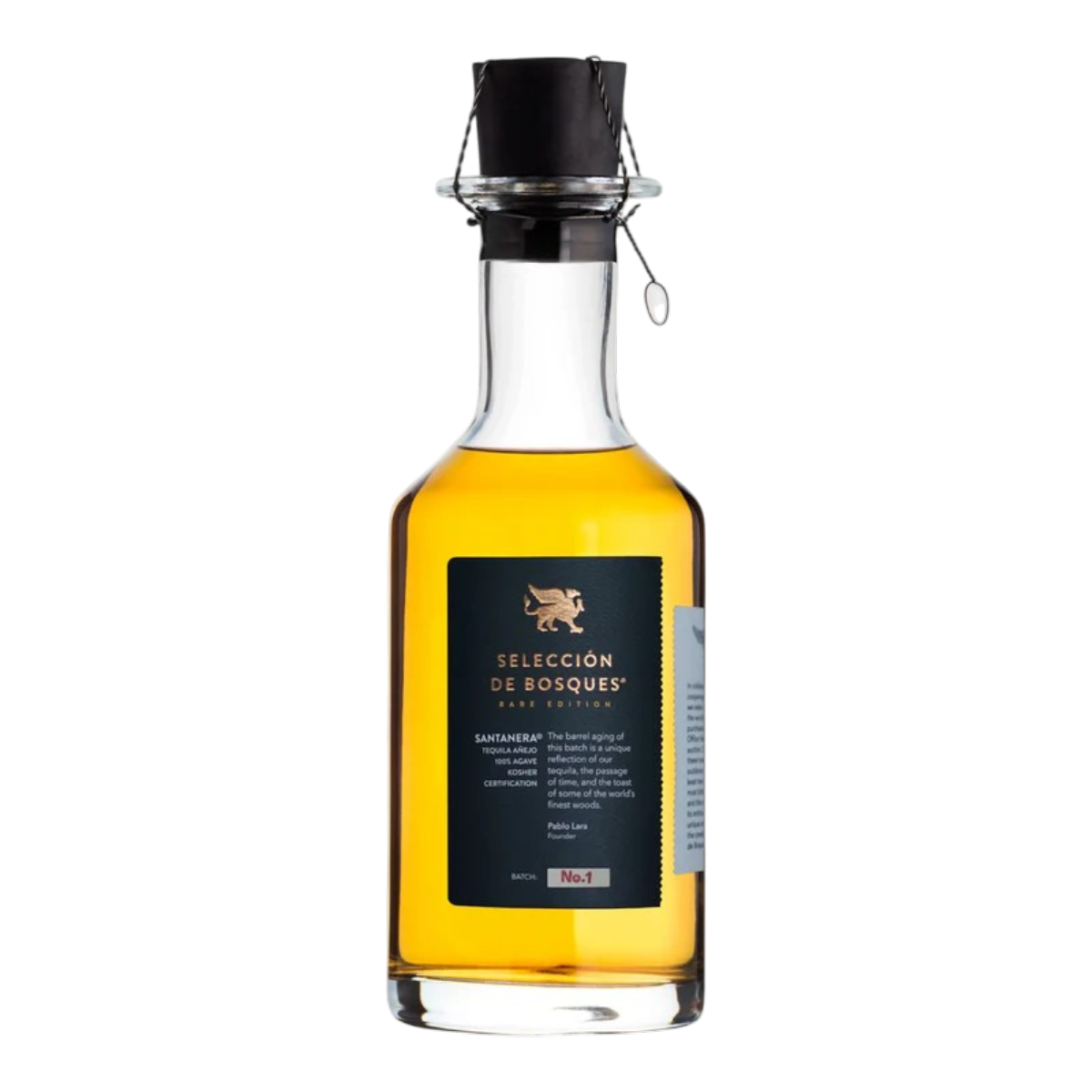 Santanera Seleccion De Bosques Anejo Organic Tequila