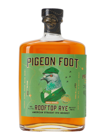 Pigeon Foot Rooftop Single Barrel Rye Whiskey