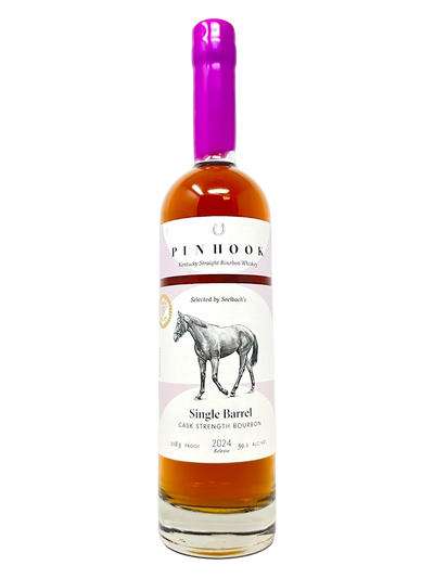 Pinhook 5-Year Cask Strength Single Barrel Bourbon 118.3 proof - Selected by Seelbach's