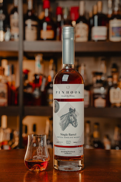 Pinhook TIZ Vertical Series Single Barrel 9-Year Rye 117.3 proof - Selected by Breaking Bourbon &Seelbach's