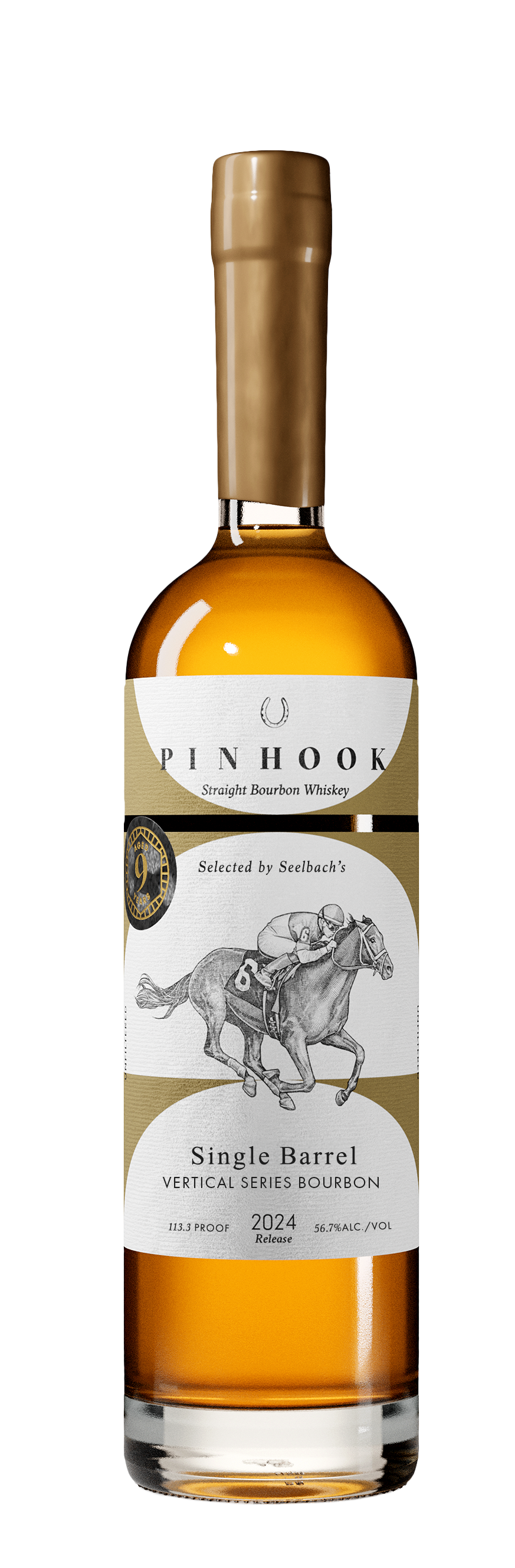 Pinhook Bourbon War Vertical Single Barrel 9-Year 113.3 Proof - Selected by Seelbach's