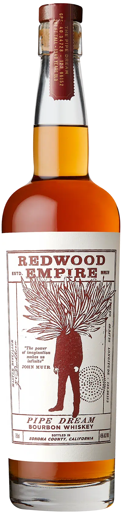 Redwood Empire Whiskey Pipe Dream Bourbon Whiskey Cask Strength