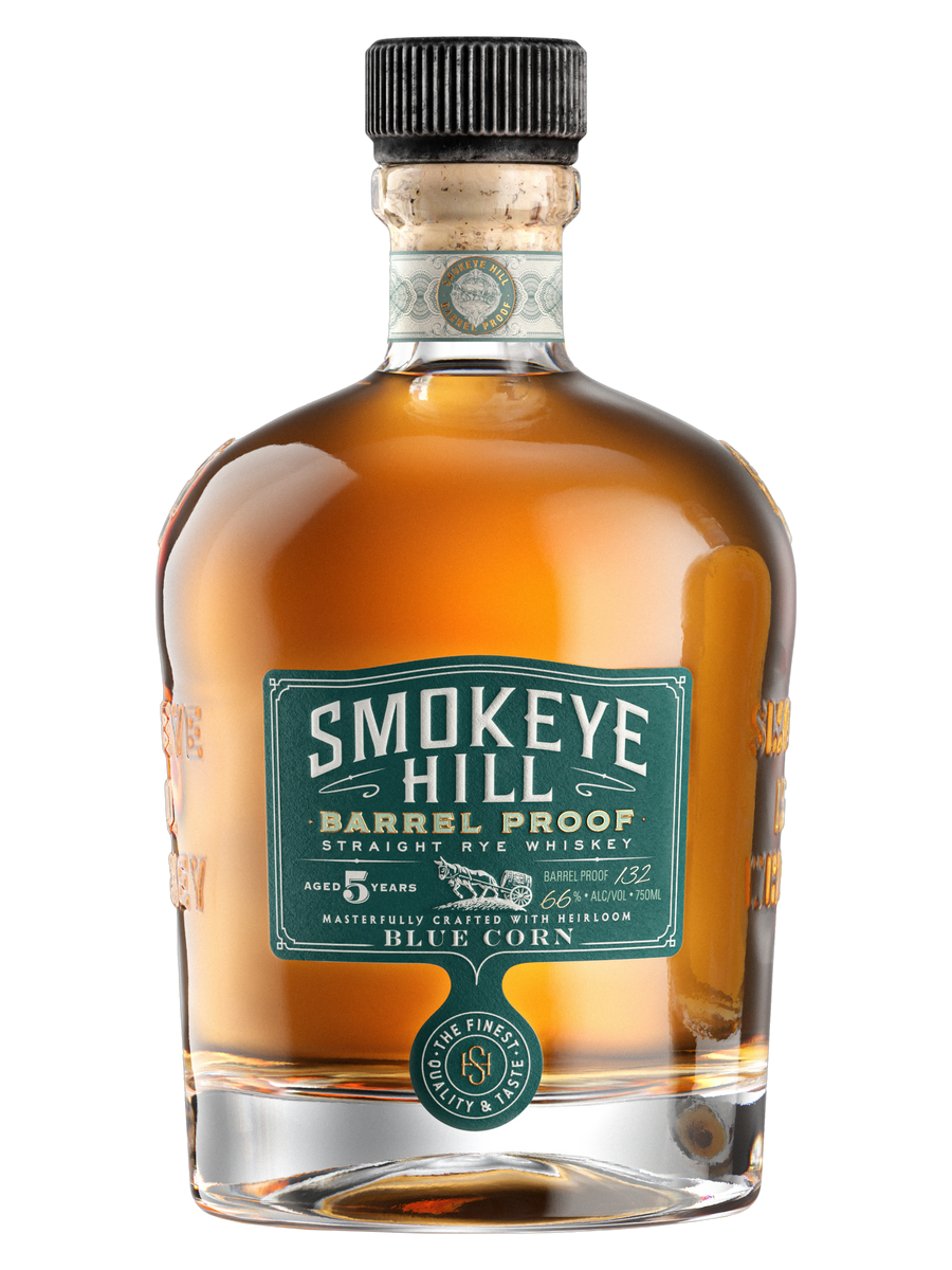 Smokeye Hill Barrel Proof Straight Rye Whiskey