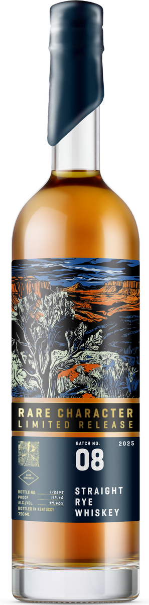 Rare Character Limited Release Straight Rye Batch 08