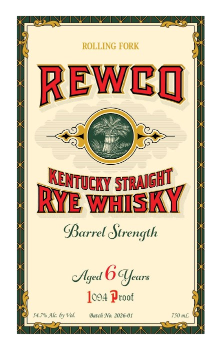 Rolling Fork Spirits 6-Year REWCO Rye Whiskey