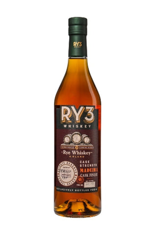 Ry3 Whiskey Madeira Cask Finish Cask Strength