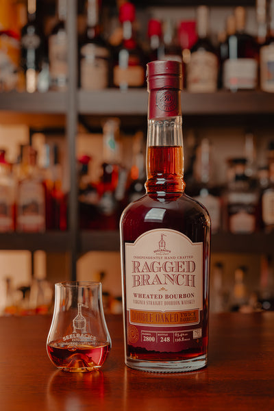 Ragged Branch -Year Wheated Double Oaked Bourbon #2800 126.8 Proof - Selected by Seelbach's
