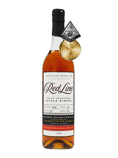 Red Line Whiskey Single Barrel Toasted Finish Bourbon