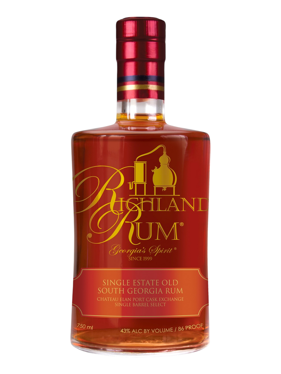 Richland Single Estate Old South Georgia Rum - Chateau Elan Port