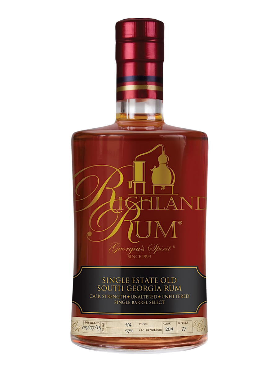 Richland Single Estate Old South Georgia Rum Classic Reserve - Cask Strength