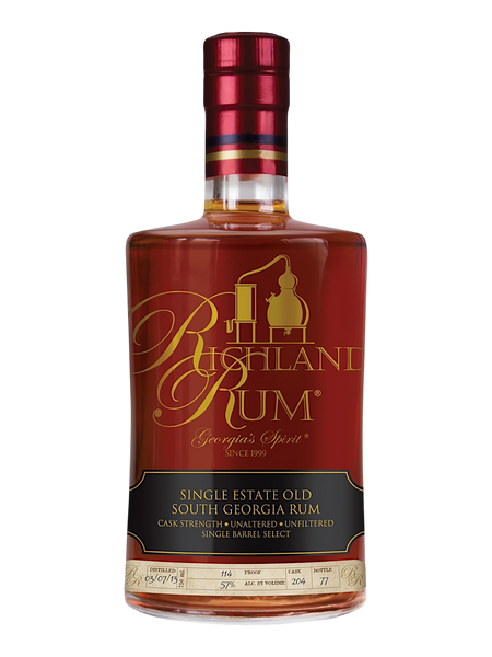 Richland Single Estate Old South Georgia Rum Classic Reserve