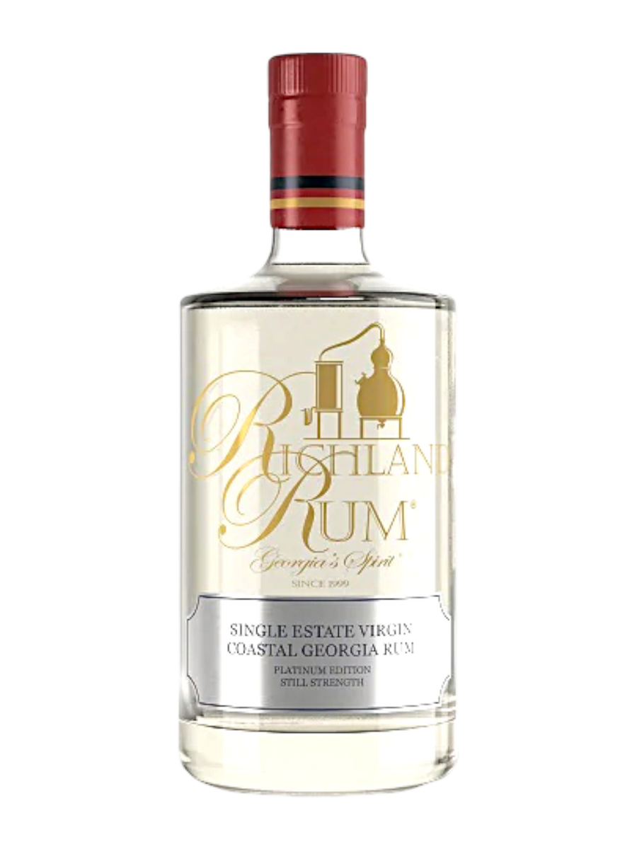 Richland Single Estate Virgin Coastal Georgia Rum Platinum Edition - Still Strength