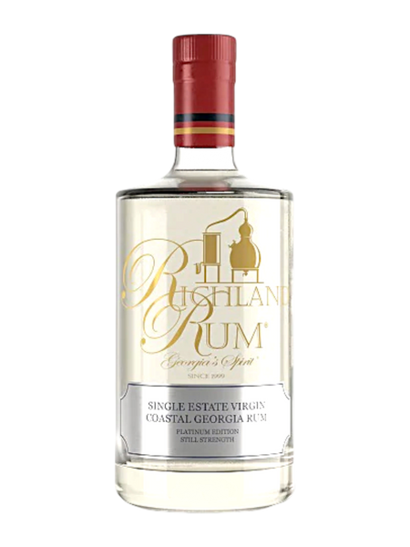 Richland Rum シングルエステートオールド Richland Single Estate Virgin Coastal Georgia Rum Platinum Edition