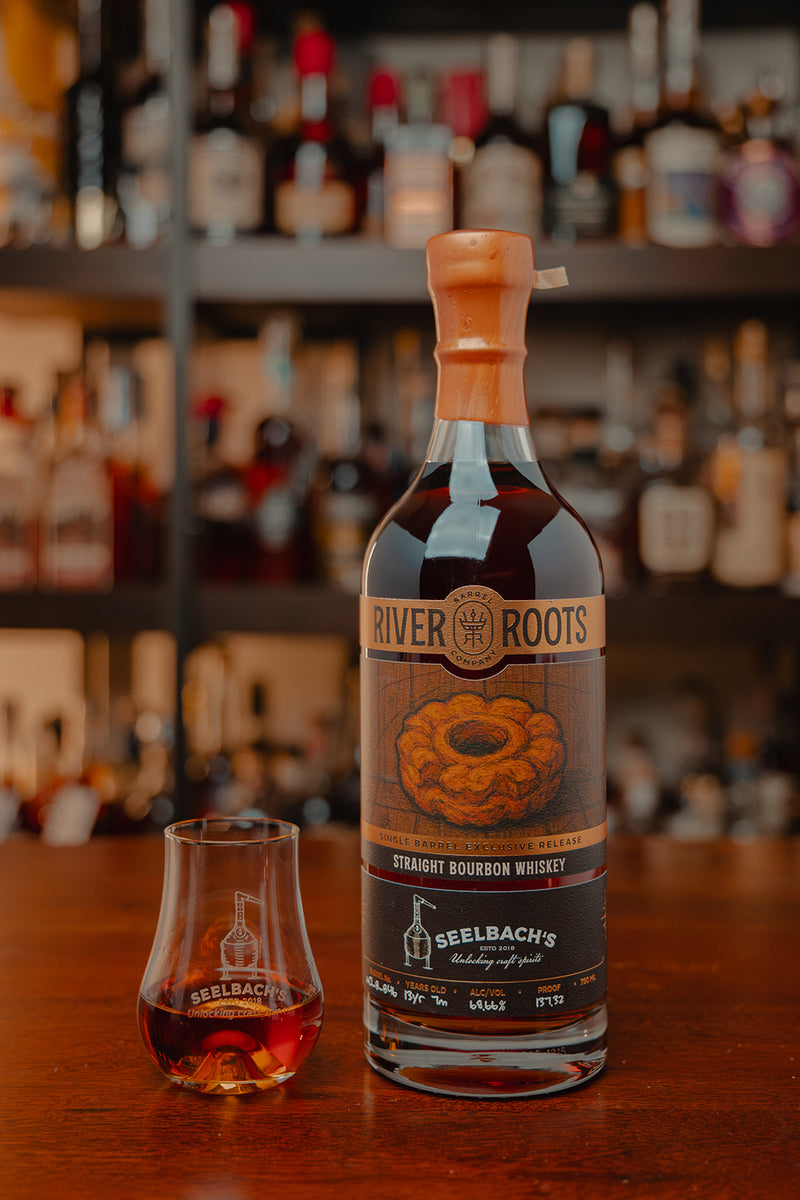 River Roots Barrel Co. 13-Year Kentucky Bourbon "Old Fashioned Donut" #MJ-B-B46 - Selected by Seelbach's