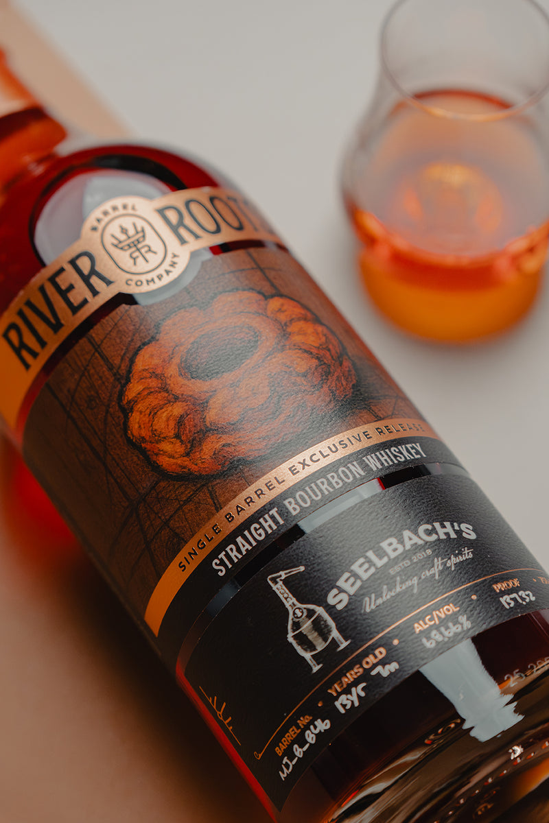 River Roots Barrel Co. 13-Year Kentucky Bourbon "Old Fashioned Donut" #MJ-B-B46 - Selected by Seelbach's