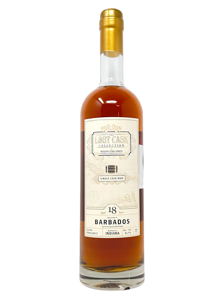 Rolling Fork 18 Year Foursquare Rum Barrel FS04-224117 - Selected by Black Bourbon Society