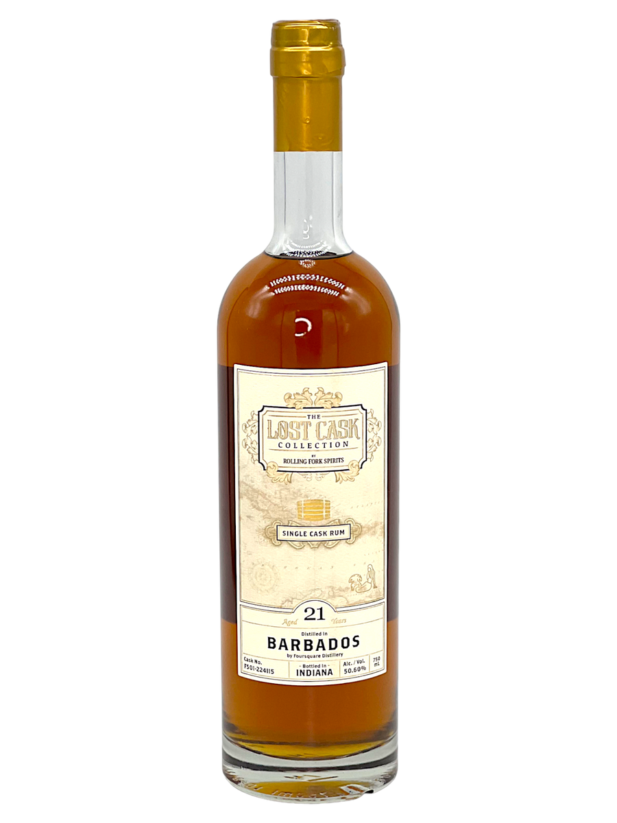 Rolling Fork Rum Lost Cask Collection 21-Year Barbados #FS01-224115 50.60% - Selected By Seelbach's