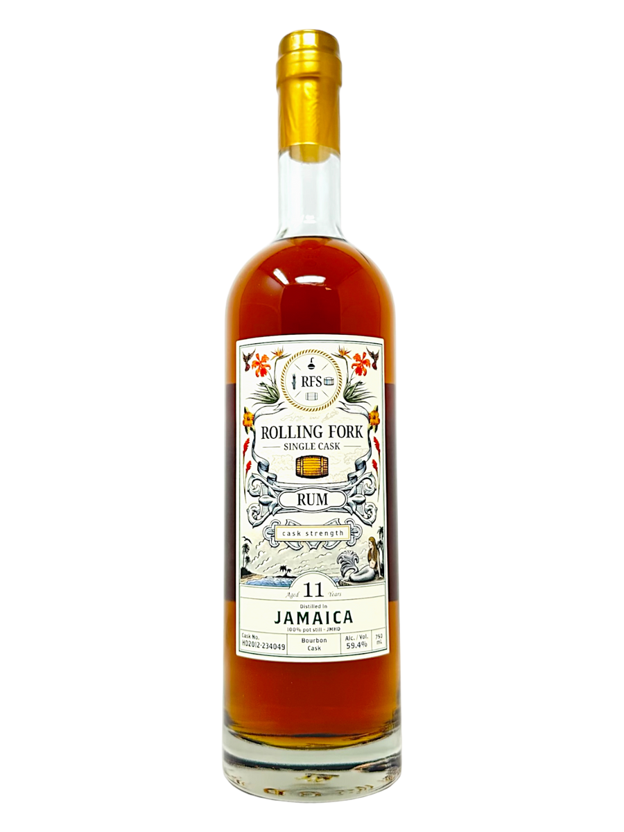 Rolling Fork Spirits 11-Year Jamaica Rum Finished in Bourbon Cask 59.4% #HD2012-234049 - Selected by Seelbach's