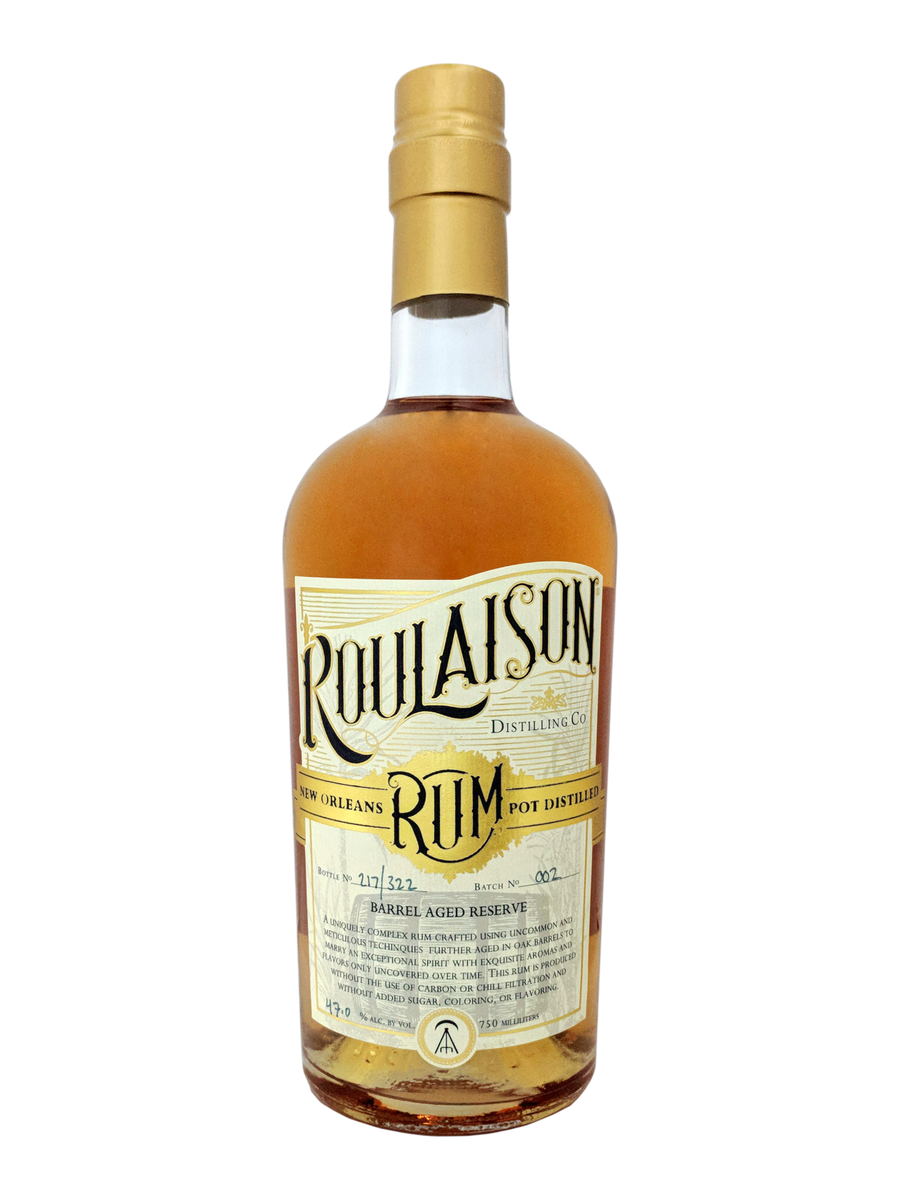 Roulaison Distilling Barrel Aged Reserve Rum