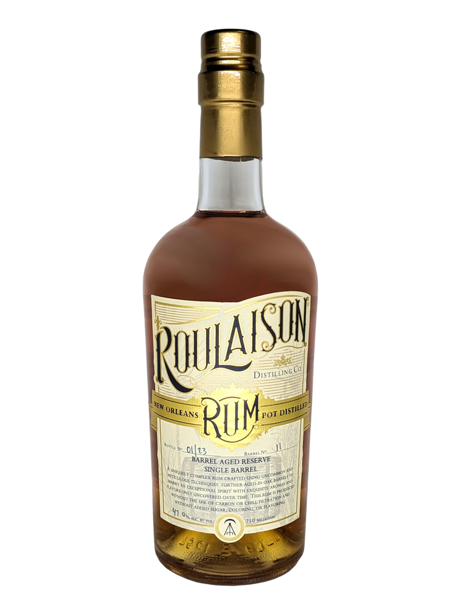 Roulaison Distilling Barrel Aged Reserve Single Barrel Rum